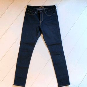 Levis 311 Shaping Skinny dark blue jeans, w30 l32